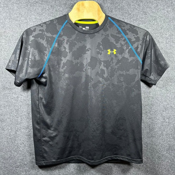 Under Armour HeatGear Camo Athletic Training T-Shirt - Men's Large - Picture 1 of 6
